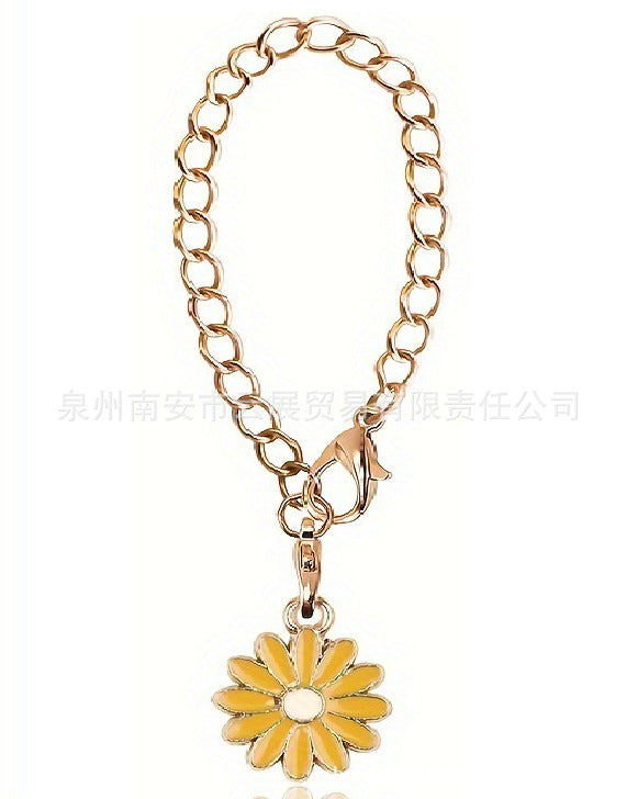 Wholesale Small Daisy Flower Chain Small Fresh Water Cup Accessories